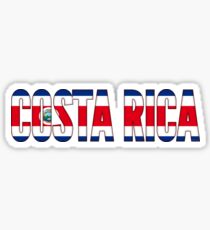 Costa Rica Flag Sticker