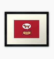 Real dog Framed Print