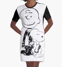 Peanuts meets Star Wars Graphic T-Shirt Dress