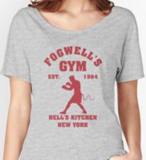 Fogwell's Gym Box the Devil Women's Relaxed Fit T-Shirt