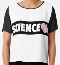 Wissenschaft Chiffontop