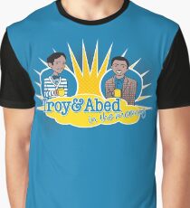 Troy and Abed in the Morning Graphic T-Shirt