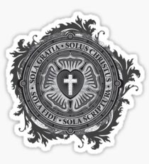 Luther Rose Christian Luther Seal Sticker