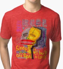 Sleeping in a Hotel Built on Fear & Love Tri-blend T-Shirt