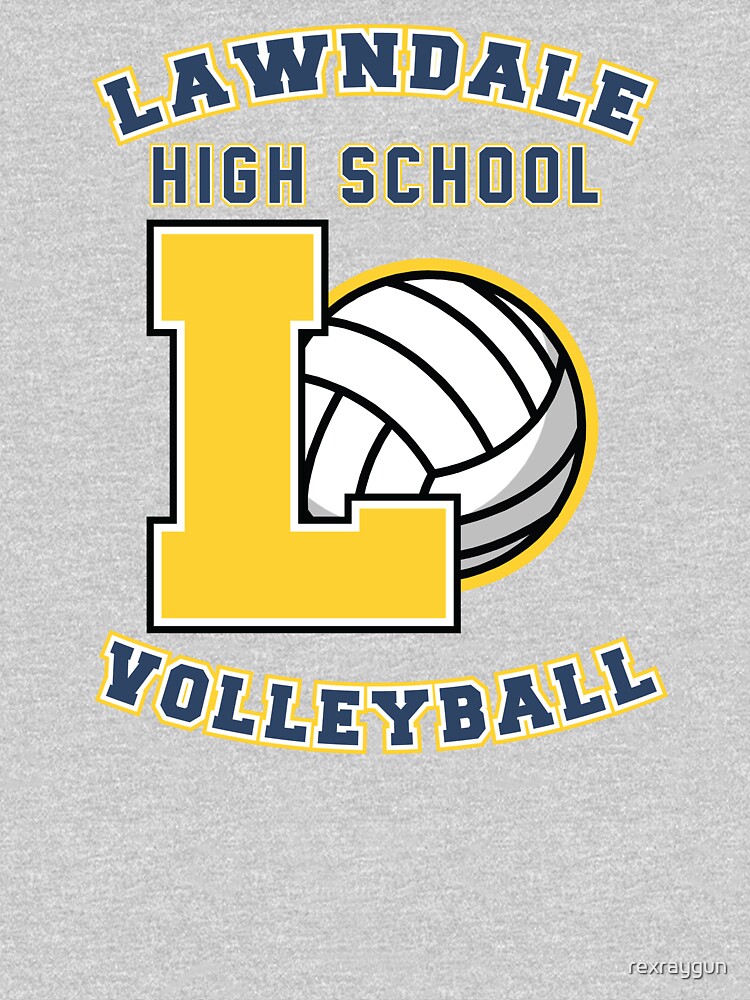 "Lawndale HS Volleyball" Tshirt by rexraygun Redbubble