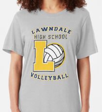 Lawndale HS Volleyball Slim Fit T-Shirt