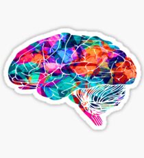 Colors Brain Sticker