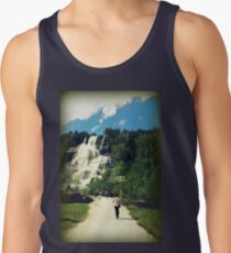 Visit to Tvindefossen Falls Tank Top