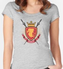 Camiseta entallada de cuello redondo Camelot Jousting Team