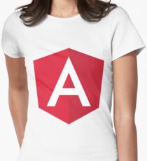 Angular 2 Women's Fitted T-Shirt