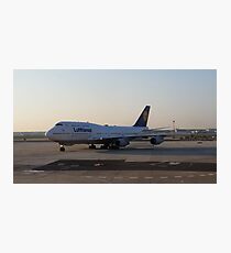 Queen of the skies - B747-400 Photographic Print