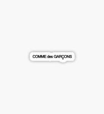 Comme De Garcon Tee Sticker