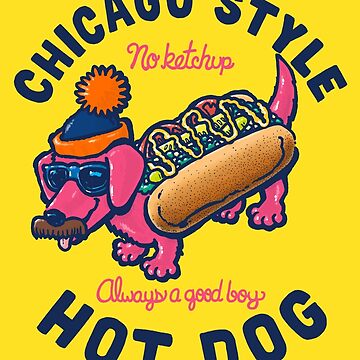 Artwork thumbnail, Da Chicago Dog With Text by nickv47