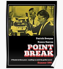 Point Break - 70s Grindhouse style Poster