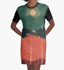 Mittagsberge T-Shirt Kleid