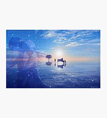Goodbye. Photographic Print