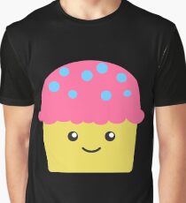 Cute Cupcake Graphic T-Shirt