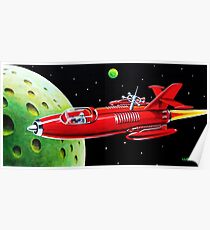 X-300 SPACE ROCKET Poster