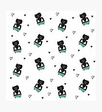 Teddies in swimming suits Photographic Print