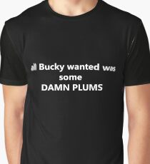 DAMN PLUMS Graphic T-Shirt