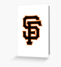 San Francisco Giants logo Greeting Card