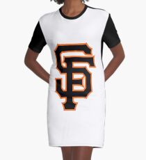 San Francisco Giants logo Graphic T-Shirt Dress