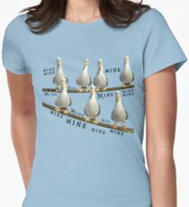 Bergwerk! Möwen von Findet Nemo Tailliertes T-Shirt für Frauen