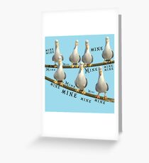 Mine! Seagulls from Finding Nemo Greeting Card