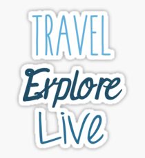Travel Explore Live Sticker