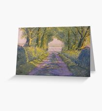 Hockney's Tunnel from t'Other Side Greeting Card