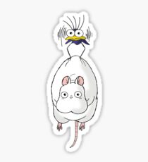 Spirited Away Mouse and Fly Sticker