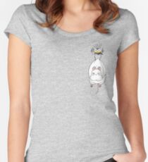 Spirited Away Mouse and Fly Women's Fitted Scoop T-Shirt