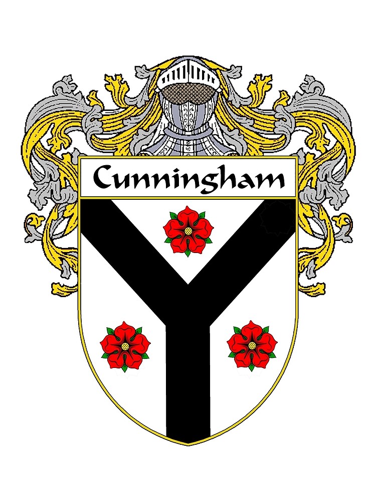 cunningham-coat-of-arms-family-crest-canvas-print-by-irisharms