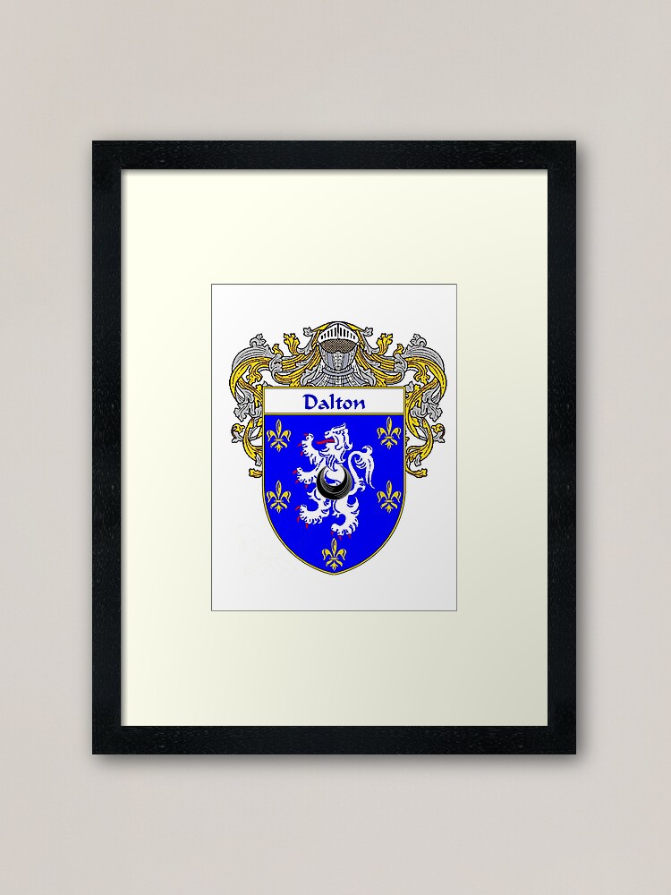"Dalton Coat of Arms/Family Crest" Framed Art Print by IrishArms