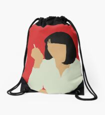 Uma Thurman- Pulp Fiction Drawstring Bag