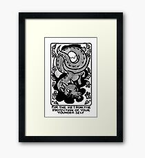 Sigil For Retroactive Protection Framed Print