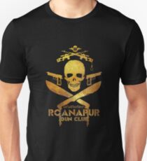 Camiseta unisex Black Lagoon ROANAPUR GUN CLUB negro