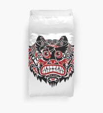 Bear / Birds / Bike - The Den Duvet Cover