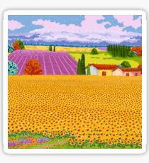 countryside Sticker