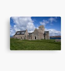 Iona Abbey Scotland Canvas Print