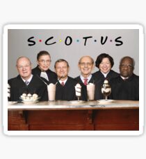 Friends SCOTUS Parks and Rec Sticker