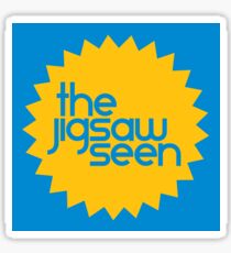 The Jigsaw Seen "Sunburst" graphic Sticker