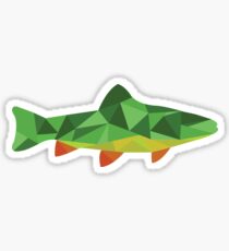 Pegatina Trucha de pescado