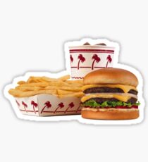 In-n-out-Ästhetik Sticker