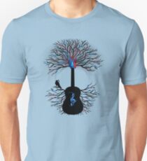 Rhythms of the Heart ~ Surreal Guitar Unisex T-Shirt