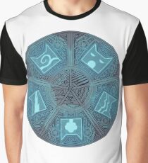 Warriors - Five Giants Wheel Graphic T-Shirt