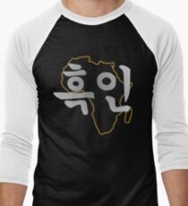 Blasian Third Culture Series (Korean) Baseball ¾ Sleeve T-Shirt