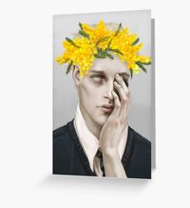 Flower crown Noah Greeting Card