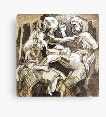 Fight Metal Print
