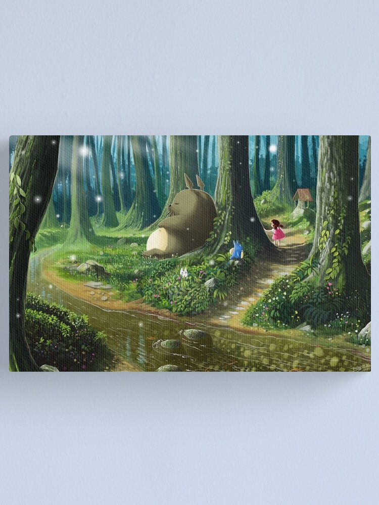 Vista alternativa de Lienzo Totoro and Mei
